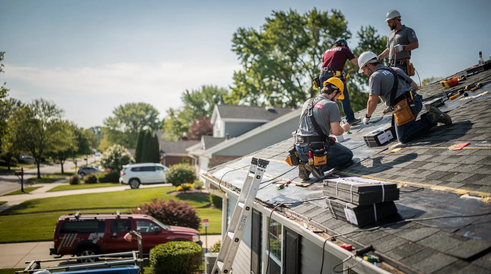 Roof Repair in Ewing, IL around you
